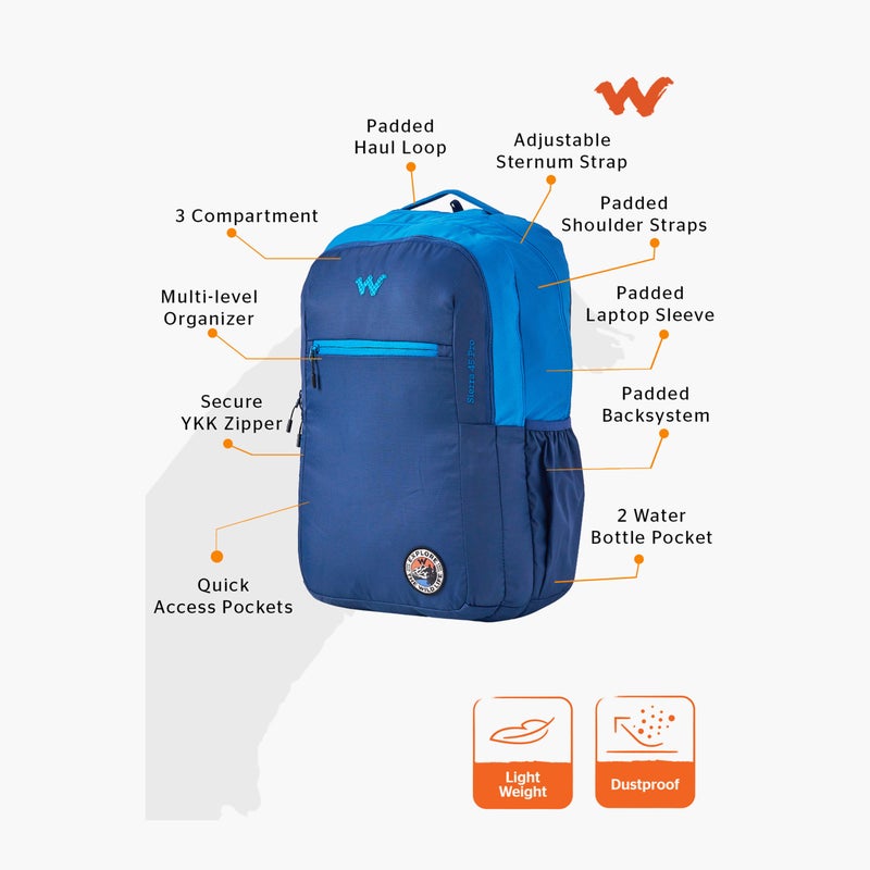WILDCRAFT Sierra45ProBadgeNavy_Saphr - Image 2
